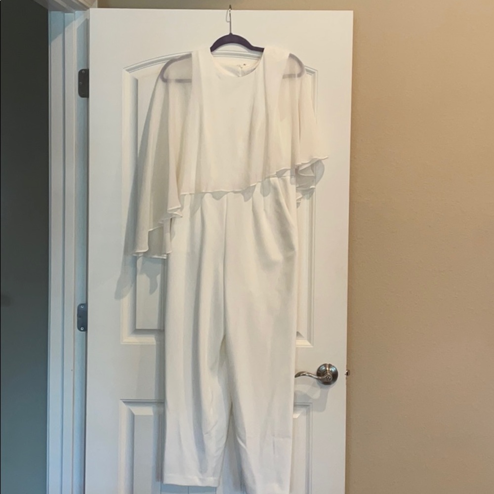 Ladies one piece pant suit